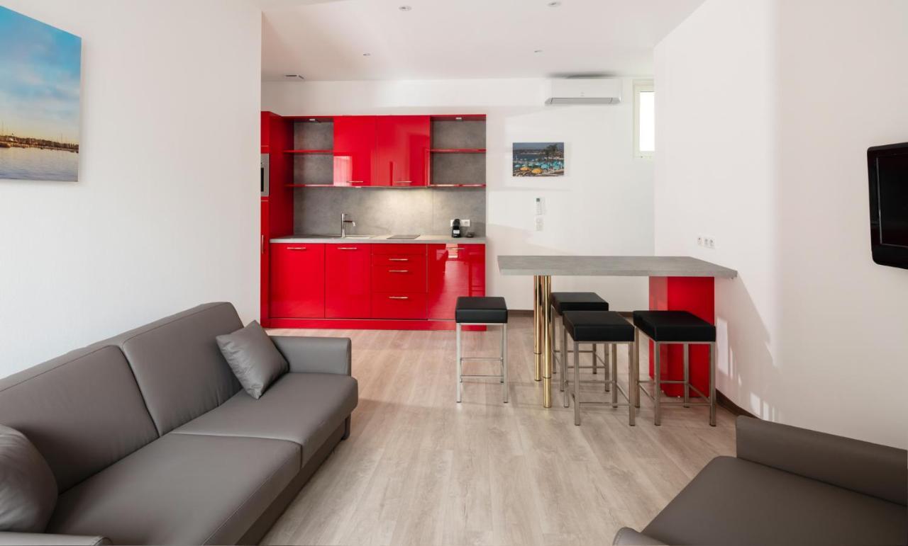 Appartements French Riviera Confidential Centre Ville Juan Les Pins Proche Des Plages Ruang foto